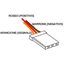 SERVO MOTORE ANALOGICO MG90S 1,8KG-CM INGRANAGGI METALLO 360°